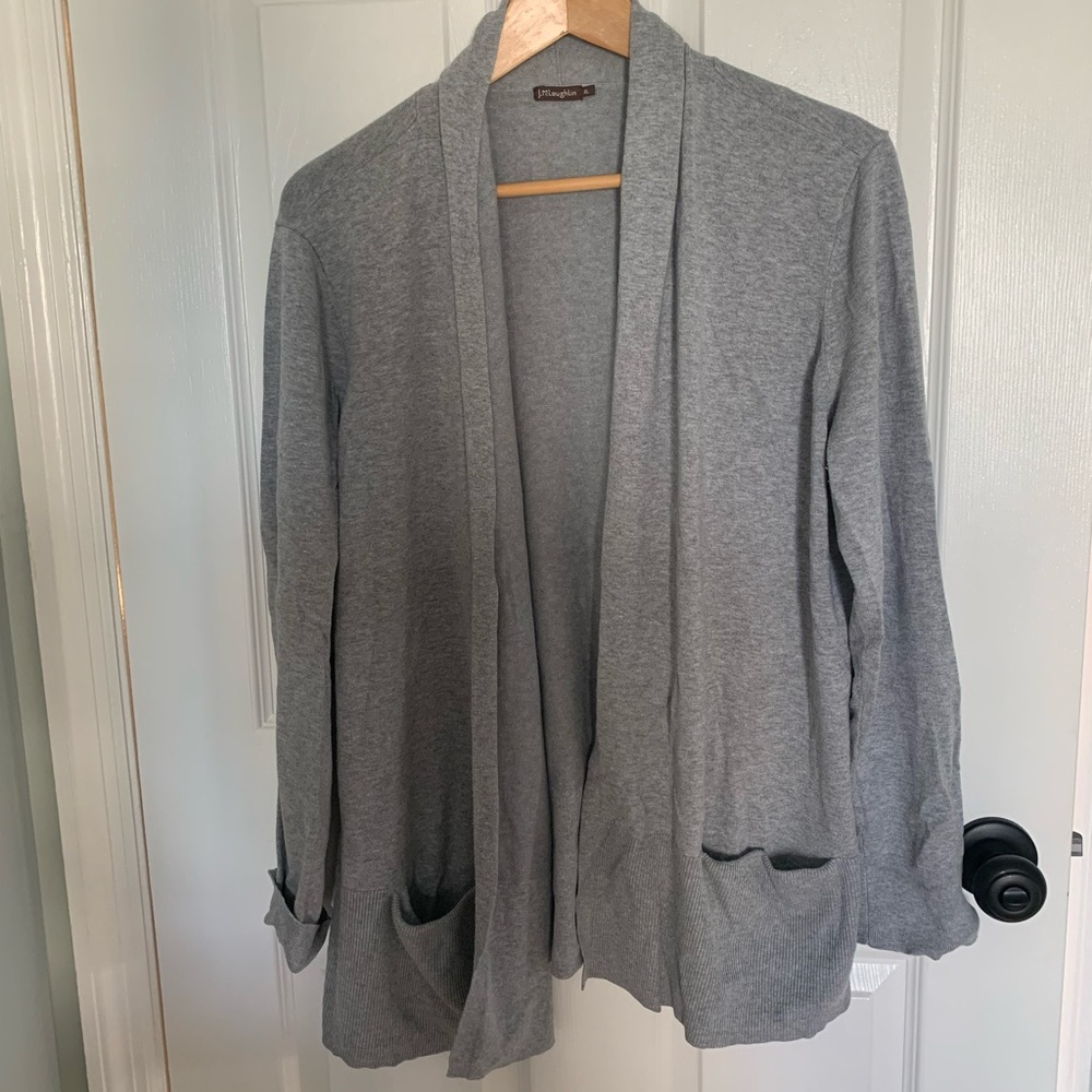 J McLaughlin long cardigan with pockets